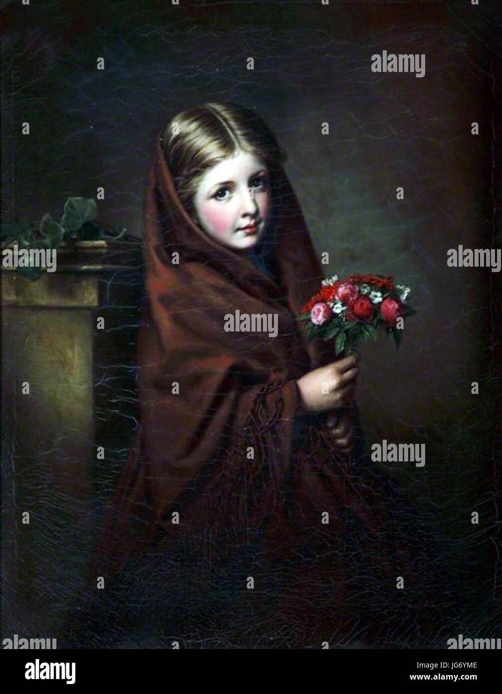 Samuel Baruch Ludwig Halle Mädchenporträt 04 Stock Photo Alamy