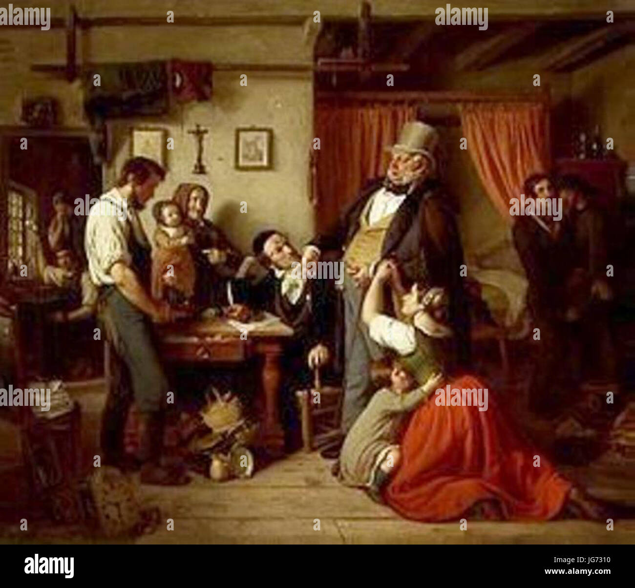 Schwingen Pfändung Stock Photo