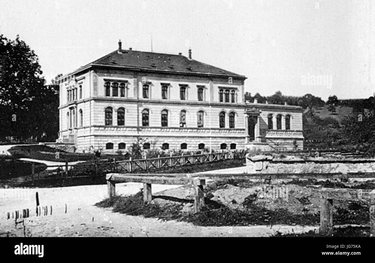 Sinner-Tübingen-Universitätsklinikum-Physiologisches Institut- um 1870 Stock Photo