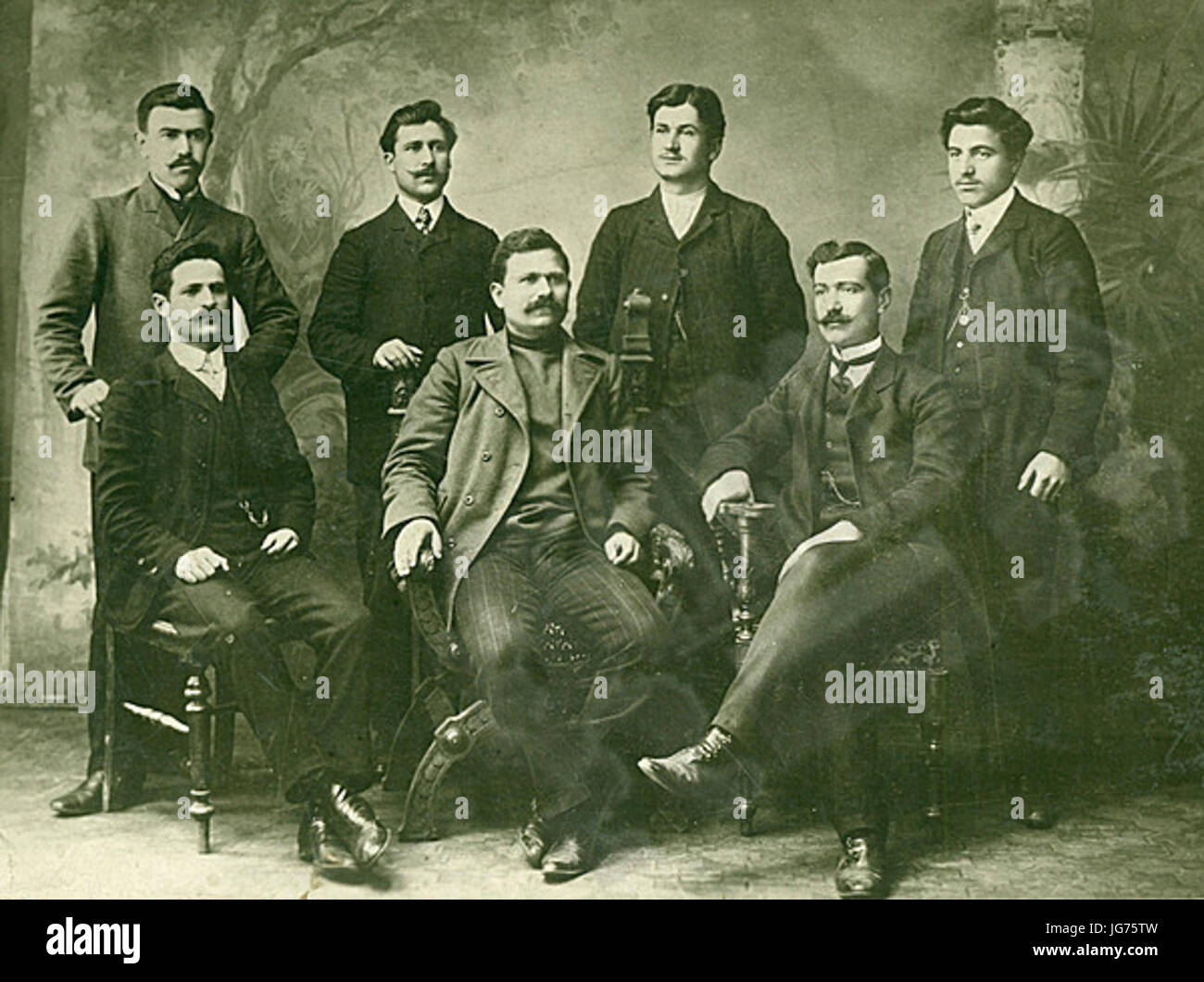 Sitting Kostadin Samardzhiev Hristo Chernopeev Petar Kitanov Standing ...