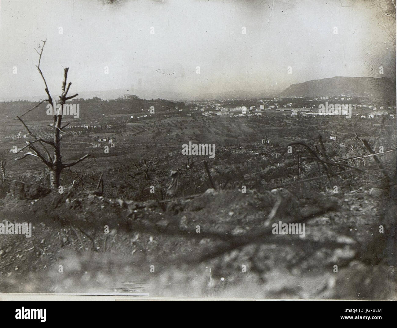 Stellungen bei Görz, Isonzofront, heute Slowenien Stock Photo