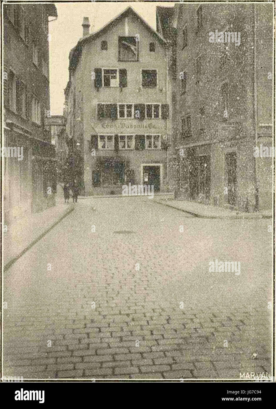 Stradă din Cuera (ElveC89Bia) 2 Stock Photo Alamy