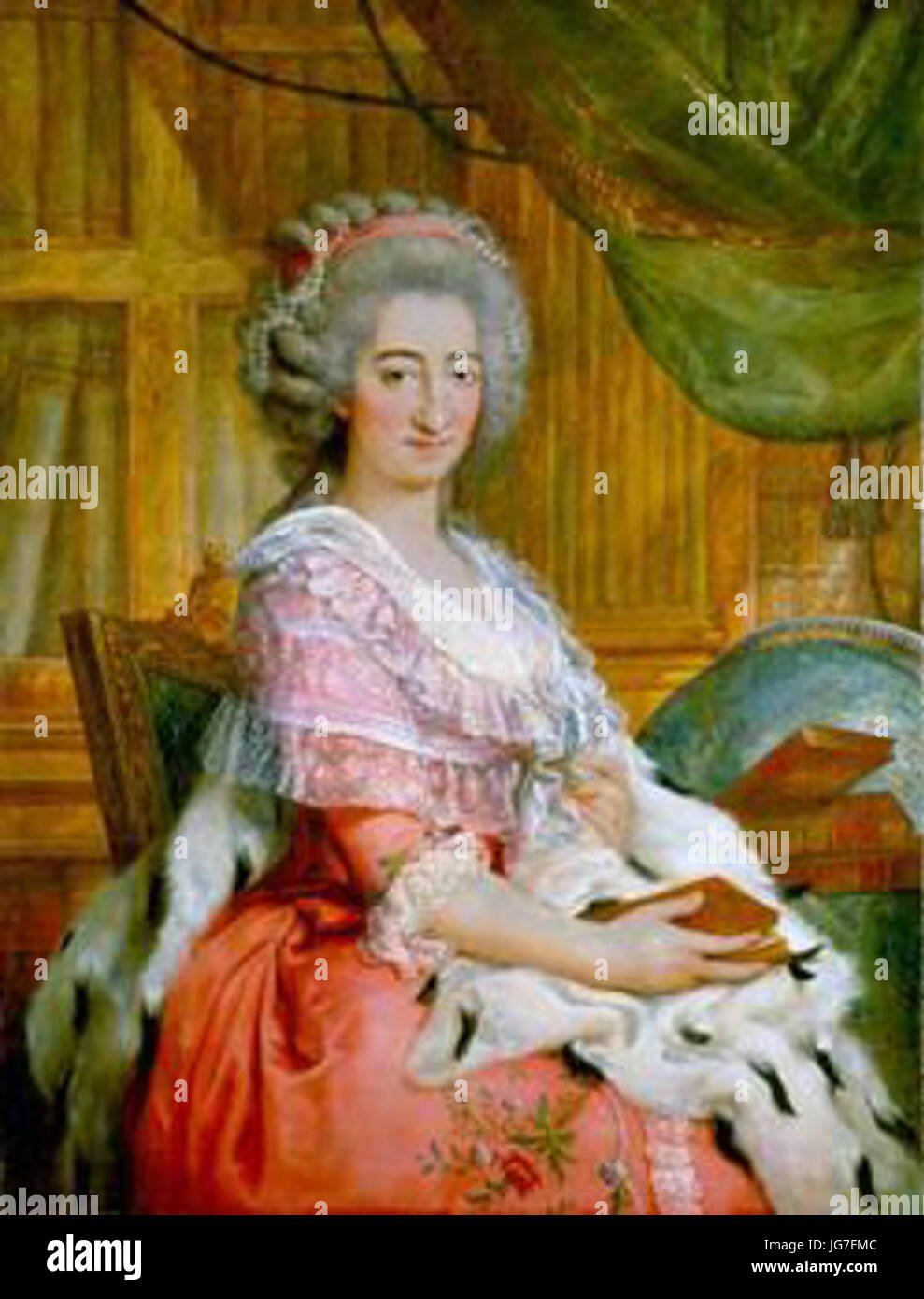 Maria Beatrice d Este Archduchess of Austria by Francesco Corneliani Stock Photo