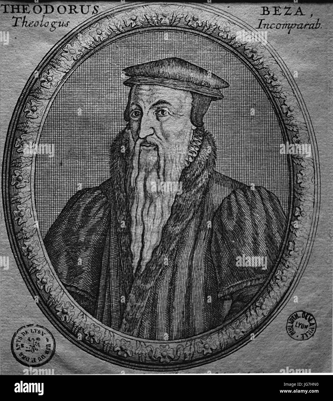 Théodore de Bèze Stock Photo Alamy