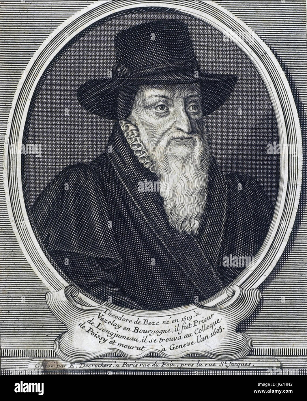 Théodore de Bèze 01 Stock Photo Alamy