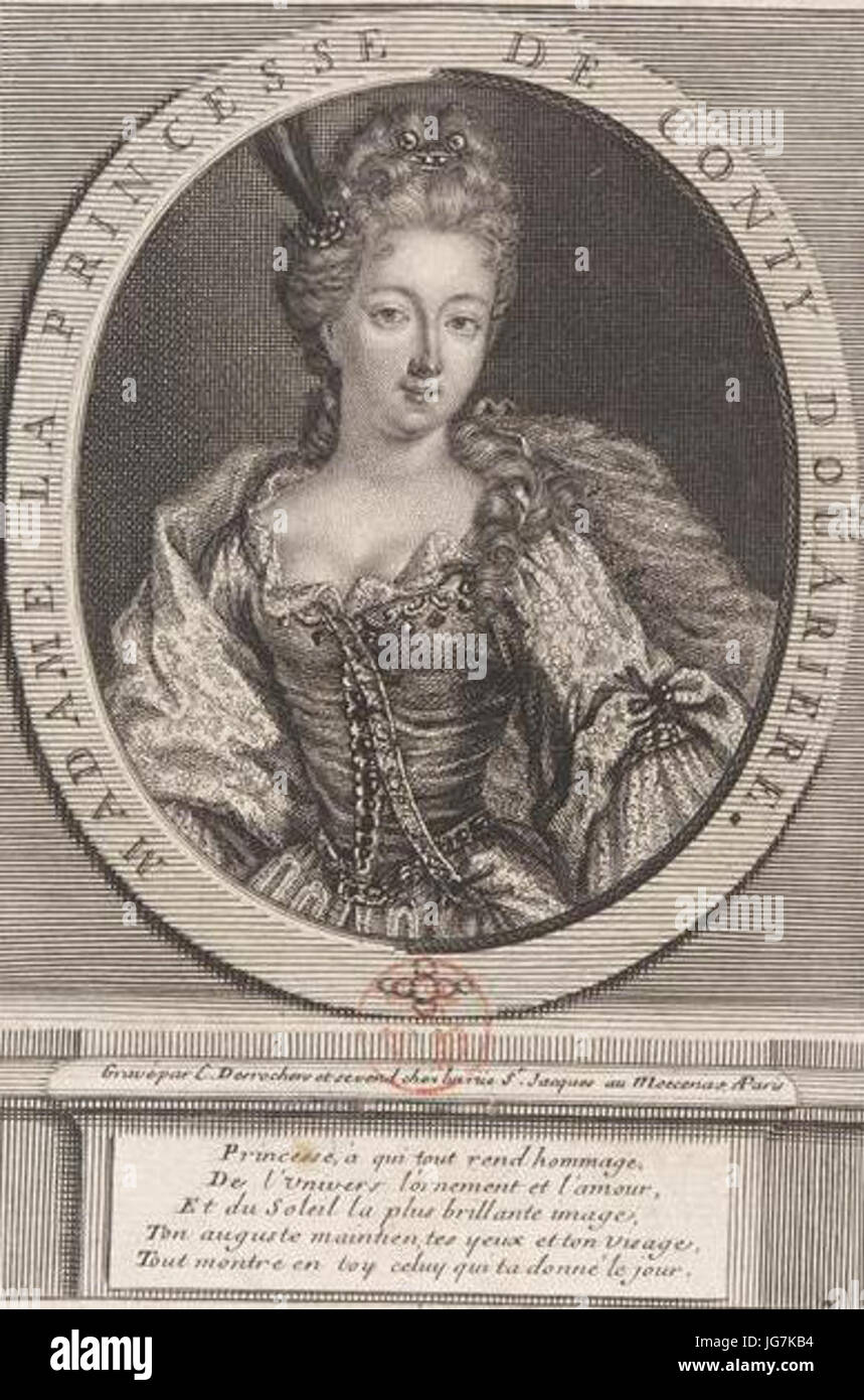 Marie Anne de Bourbon par Desrochers 281668174129 Stock Photo Alamy