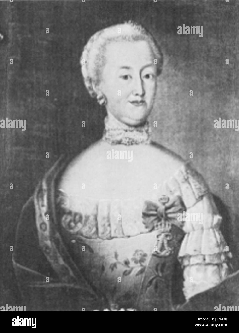 Marie Elisabeth von Ahlefeldt 281719-176929 Stock Photo