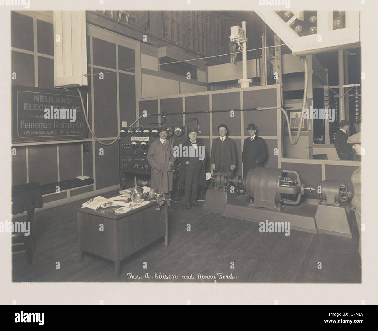 Thomas edison and henry ford hi-res stock photography and images - Alamy