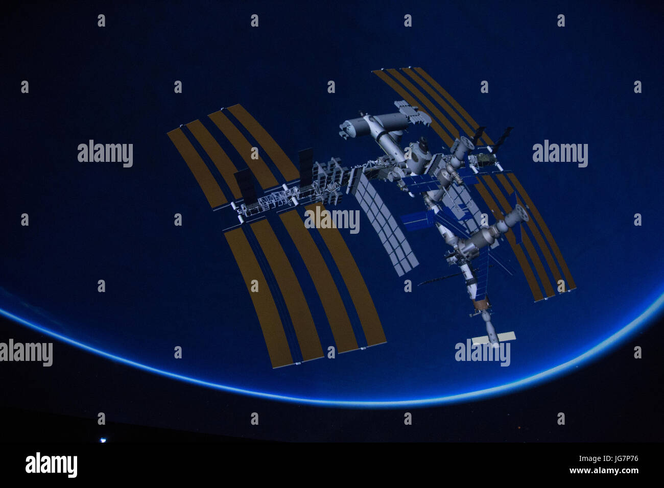 Planetarium Rome Rome, Italy. 03rd July, 2017. The mayor of Rome Virginia Raggi opened ...