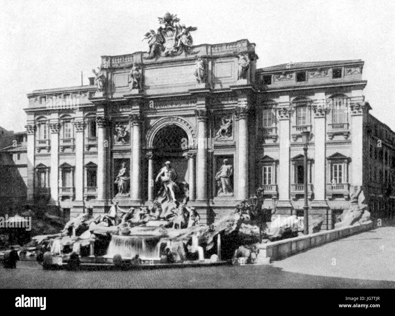 Trevi-Brunnen Stock Photo