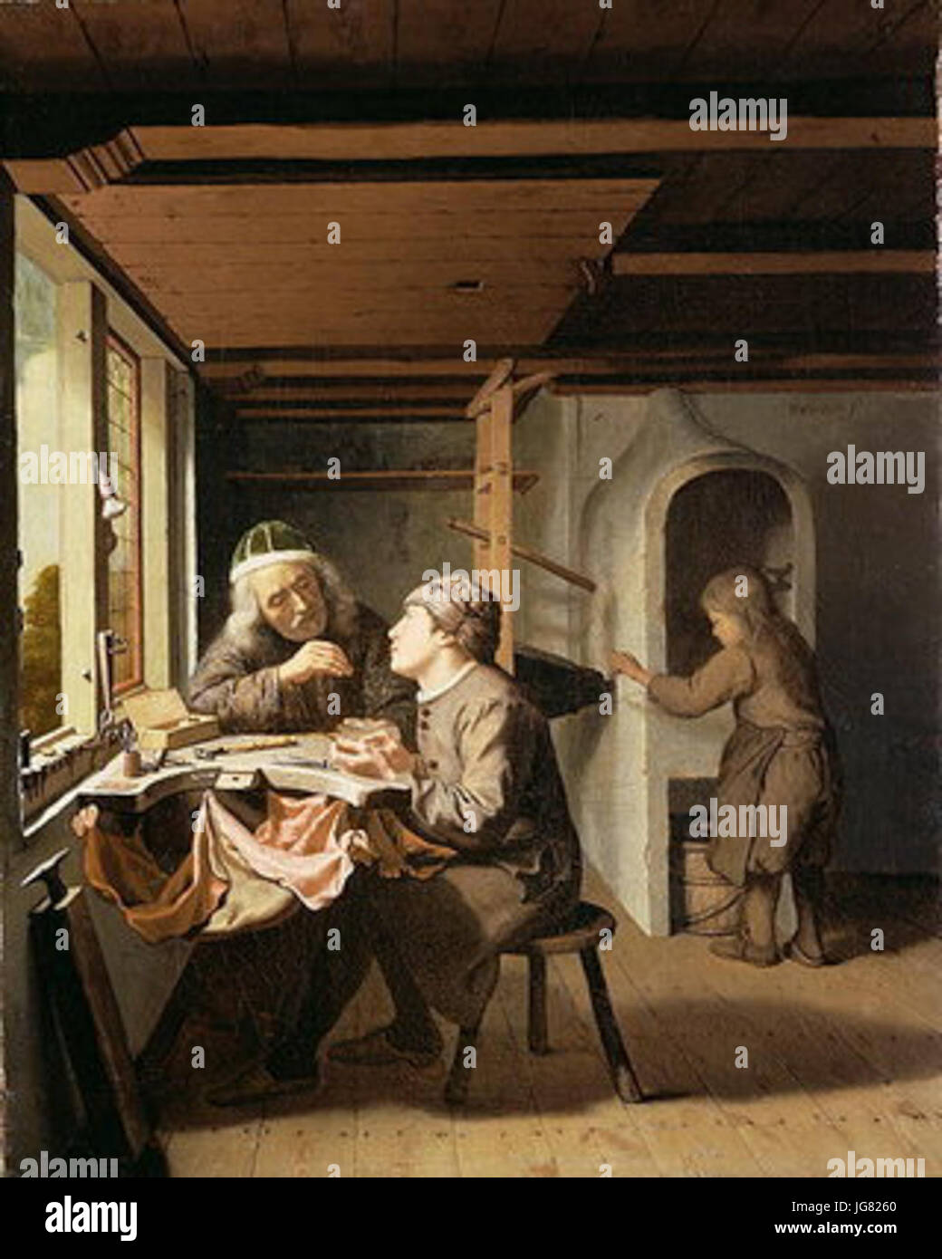 Watchmaker Drawing Watchmaker drawing hi-res stock photography and images - Alamy