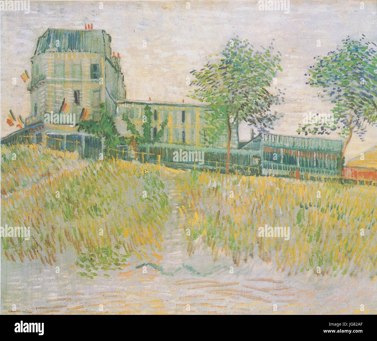 Van Gogh Das Restaurant de la Sirène in Asnières Stock Photo Alamy