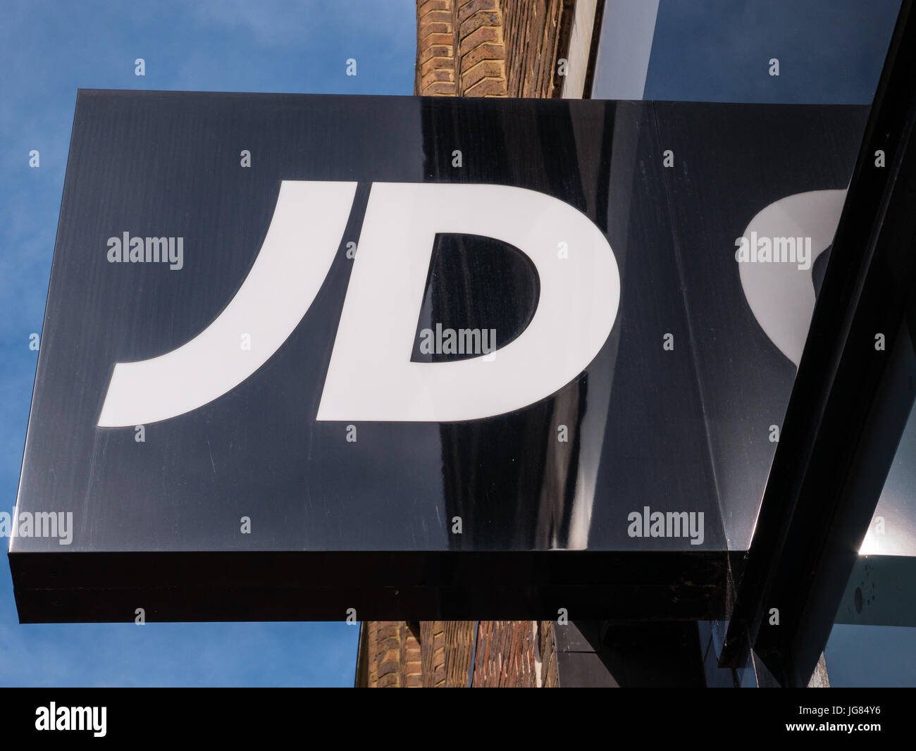 JD Sports Sign, Reading, Berkshire, England Stock Photo Alamy