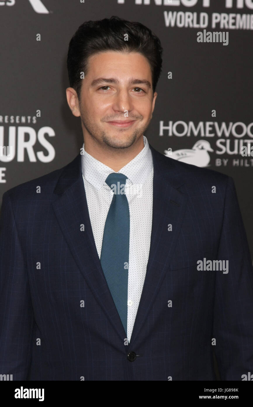 Los Angeles, CA, USA. 25th Jan, 2016. LOS ANGELES - JAN 25: John Magaro at the The Finest Hours World Premiere at the TCL Chinese Theater IMAX on January 25, 2016 in Los Angeles, CA Credit: Kay Blake/ZUMA Wire/Alamy Live News Stock Photo