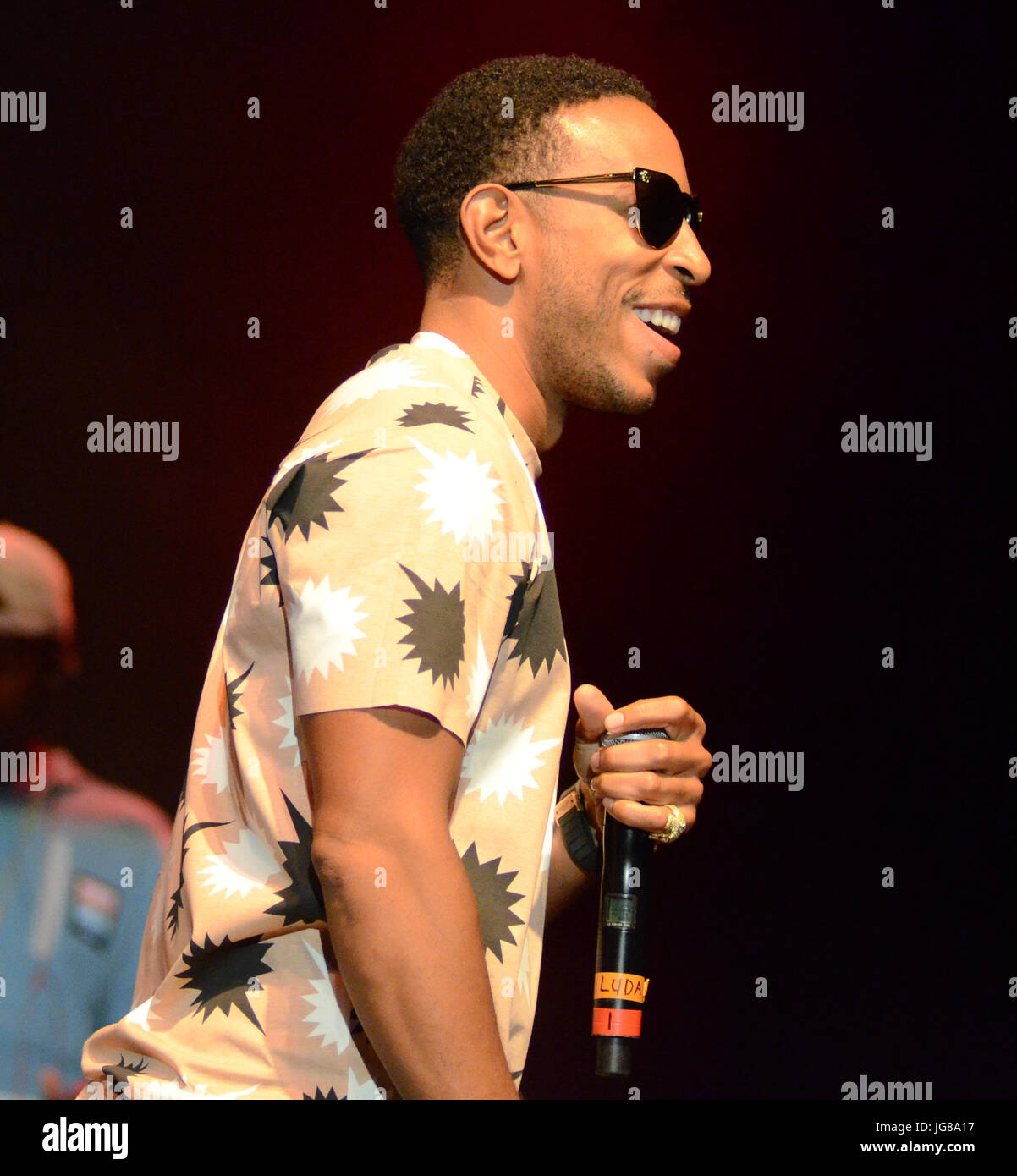 Milwaukee, Wisconsin, USA. 2nd July, 2017. Rapper and actor Ludacris ...