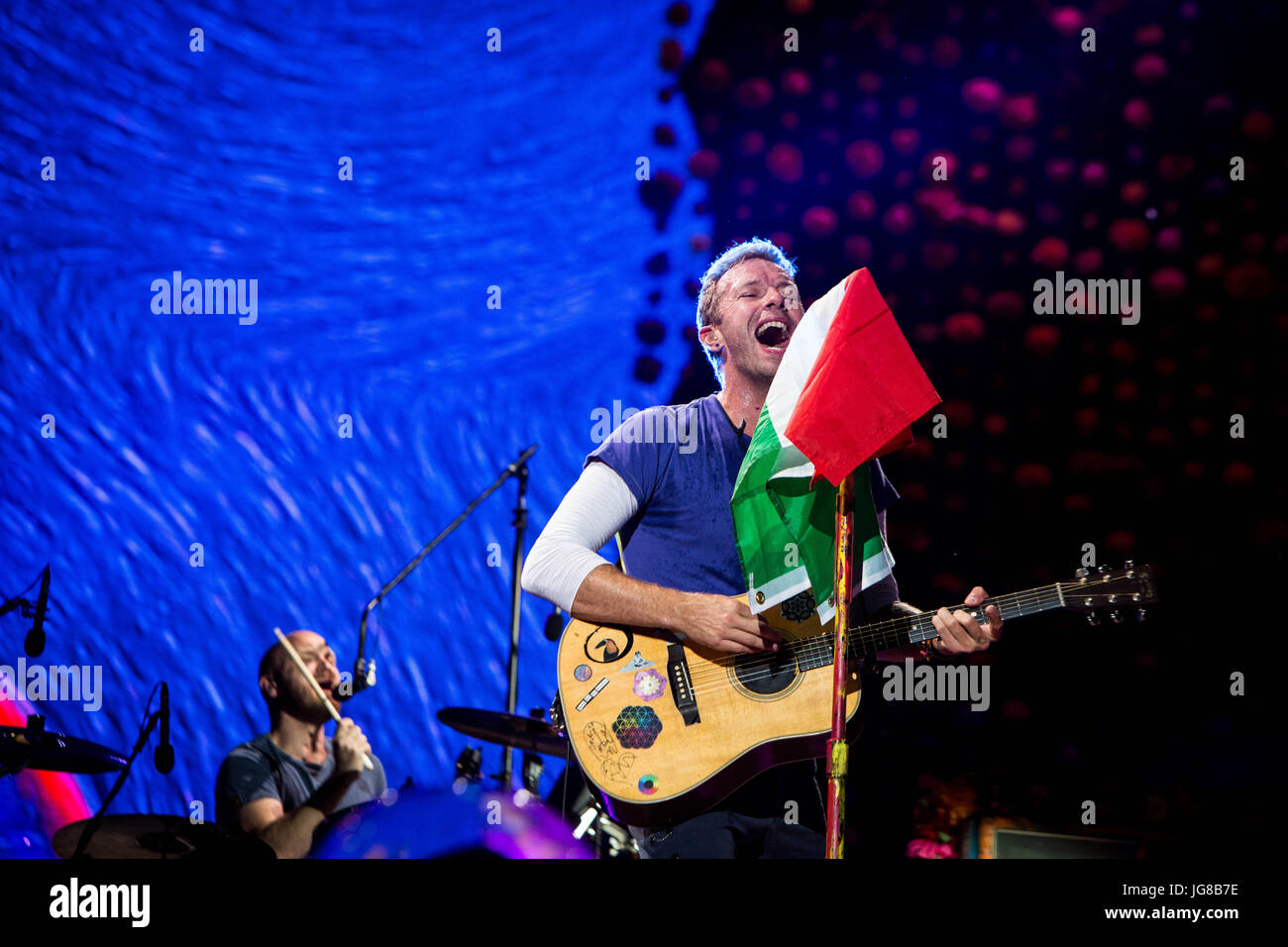 Will champion coldplay drums hi-res stock photography and images