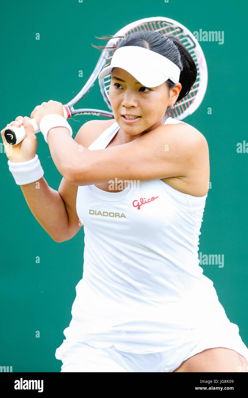 London, UK. 4th July, 2017. Risa Ozaki (JPN) Tennis : Risa Ozaki of