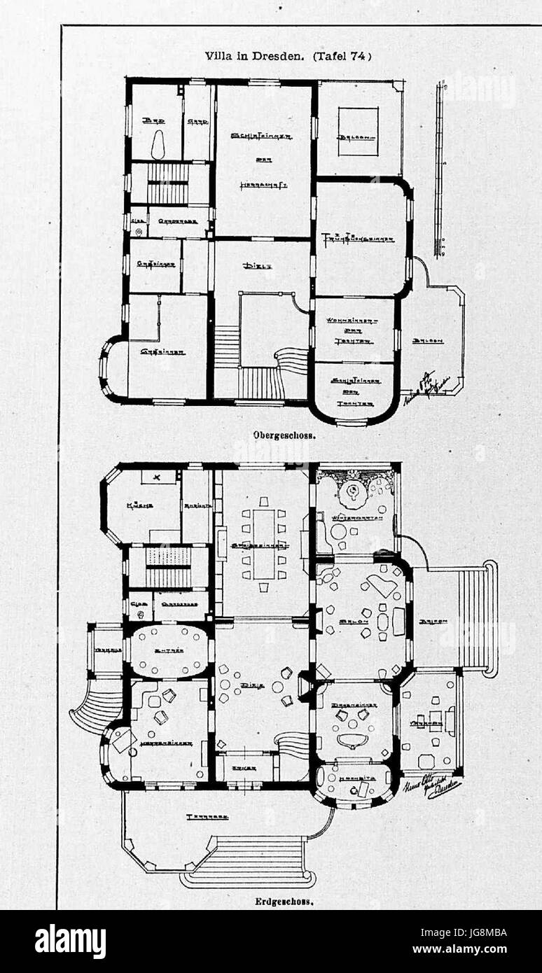 Villa In Dresden Stubelallee 21 Gesamtansicht Architekt Heino Otto