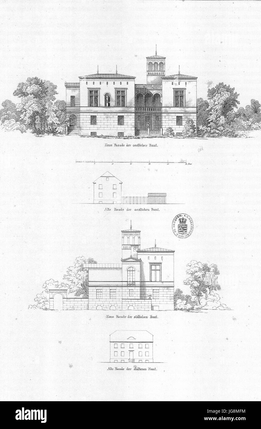Villa restoration Black and White Stock Photos & Images - Alamy