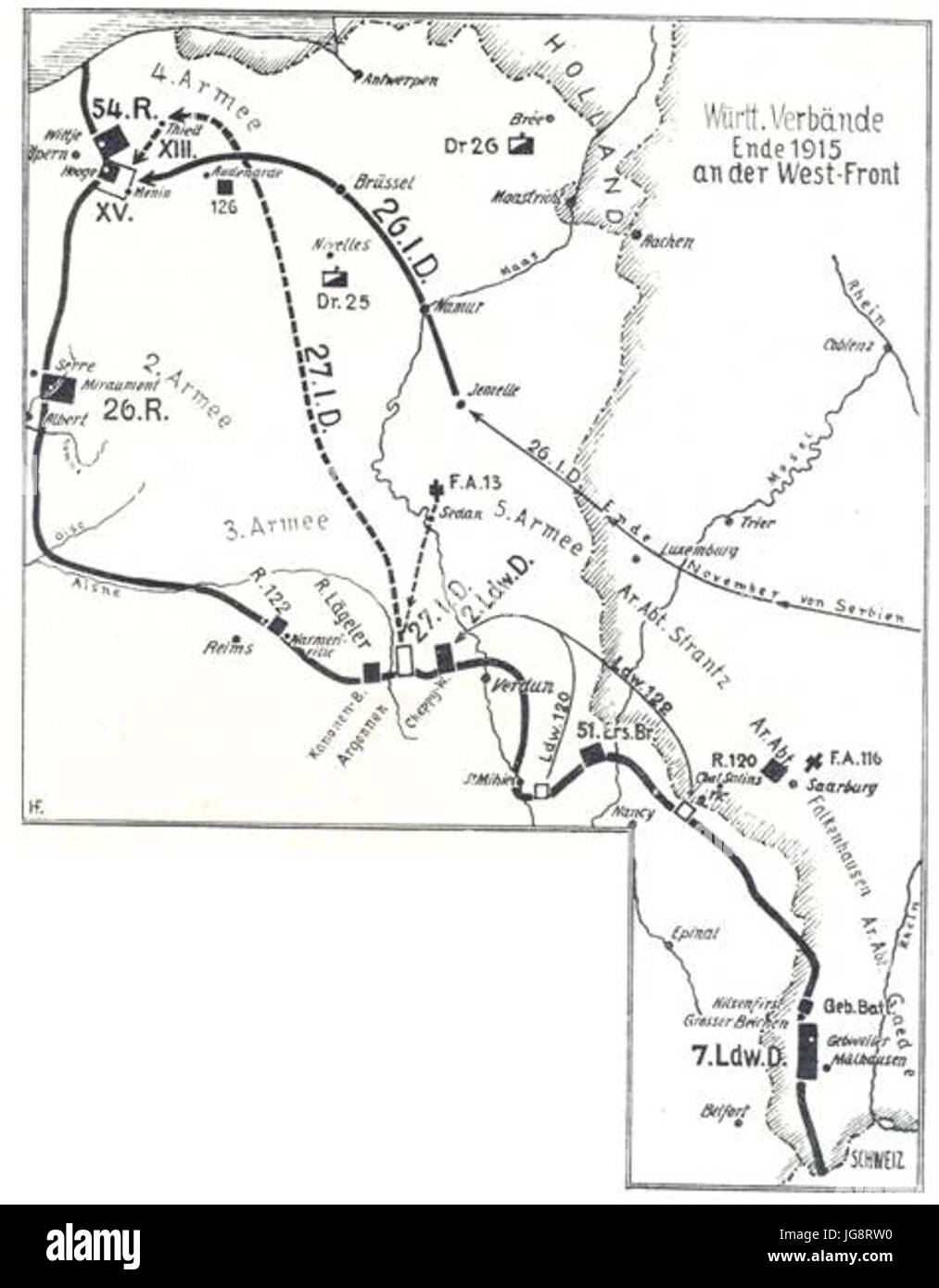 This document provides a first-hand account from the Western Front ...