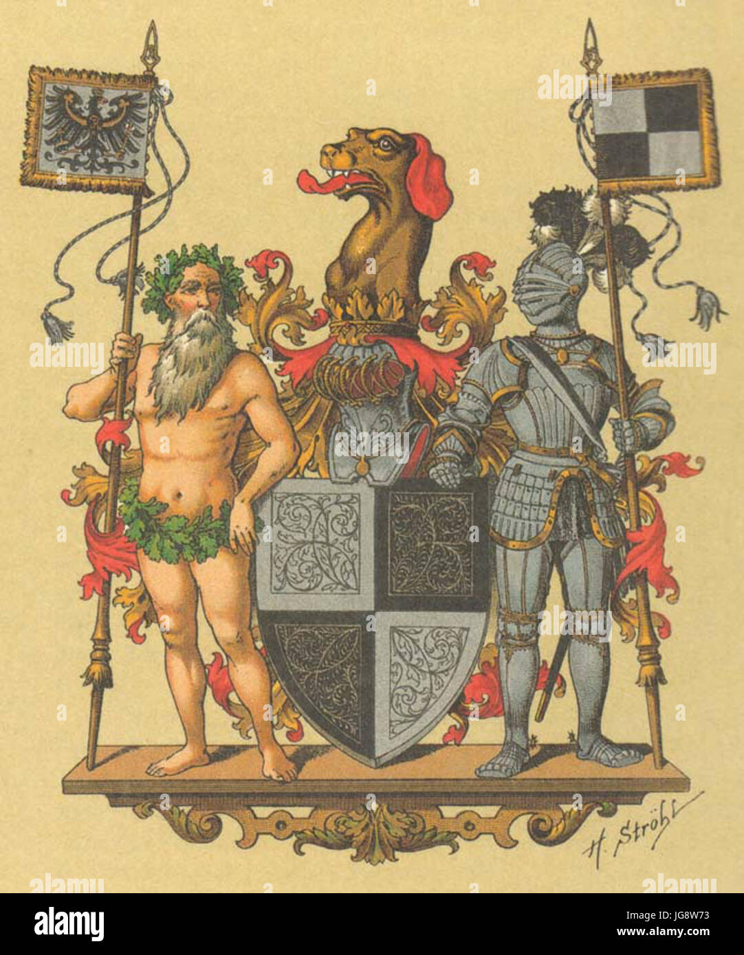 Hohenzollern coat of arms hi-res stock photography and images - Alamy