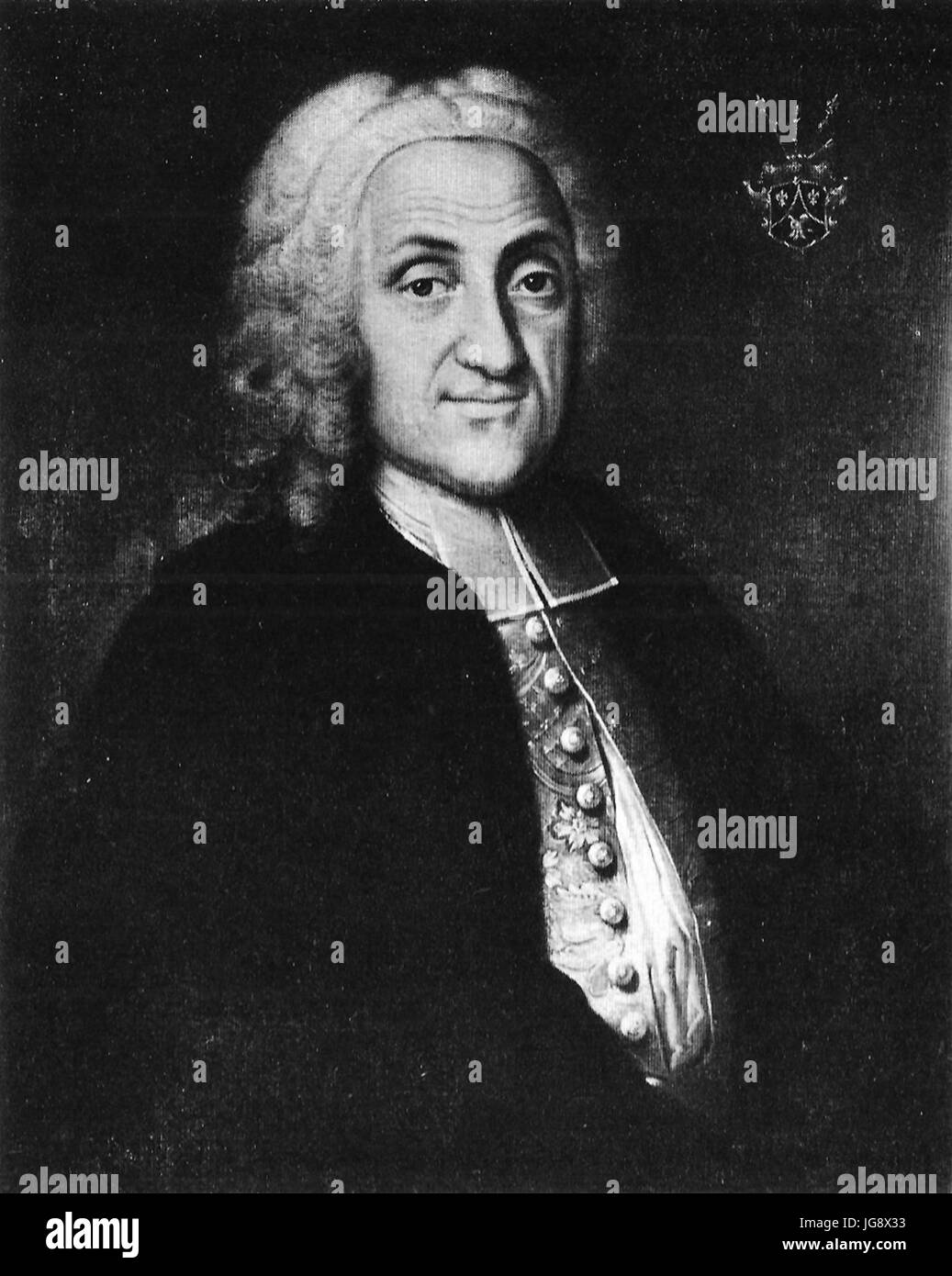 WD Majer - Wolfgang Georg Adam Schöpf 1739 (BHWi188) Stock Photo