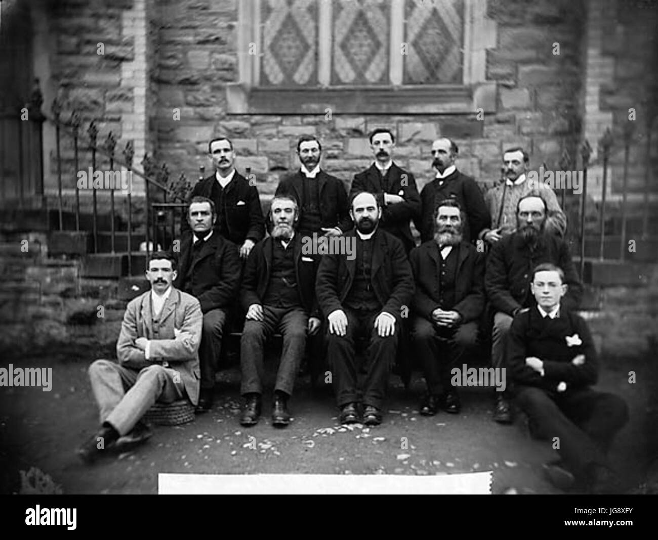 Wesleyan Bible class Llanfair Caereinion NLW3361708 Stock Photo Alamy