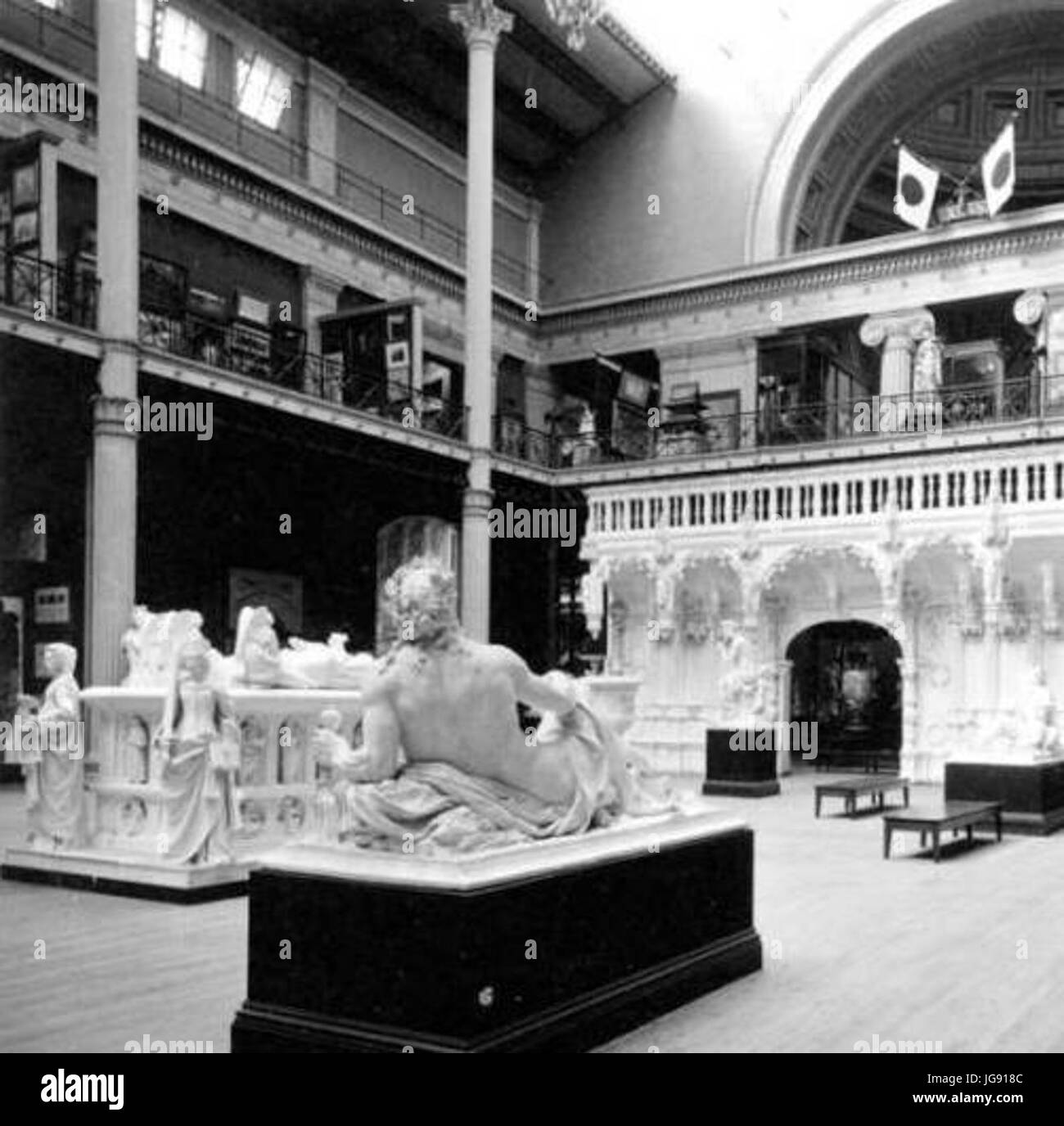 World s Columbian Exposition Palace of Fine Arts 1893 Stock Photo Alamy