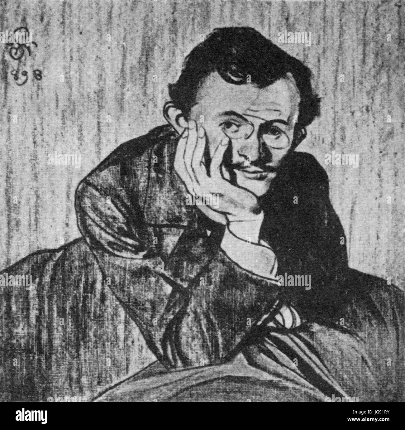 Lucjan Rydel Wyspiański Lucjan Rydel 1898 Stock Photo - Alamy