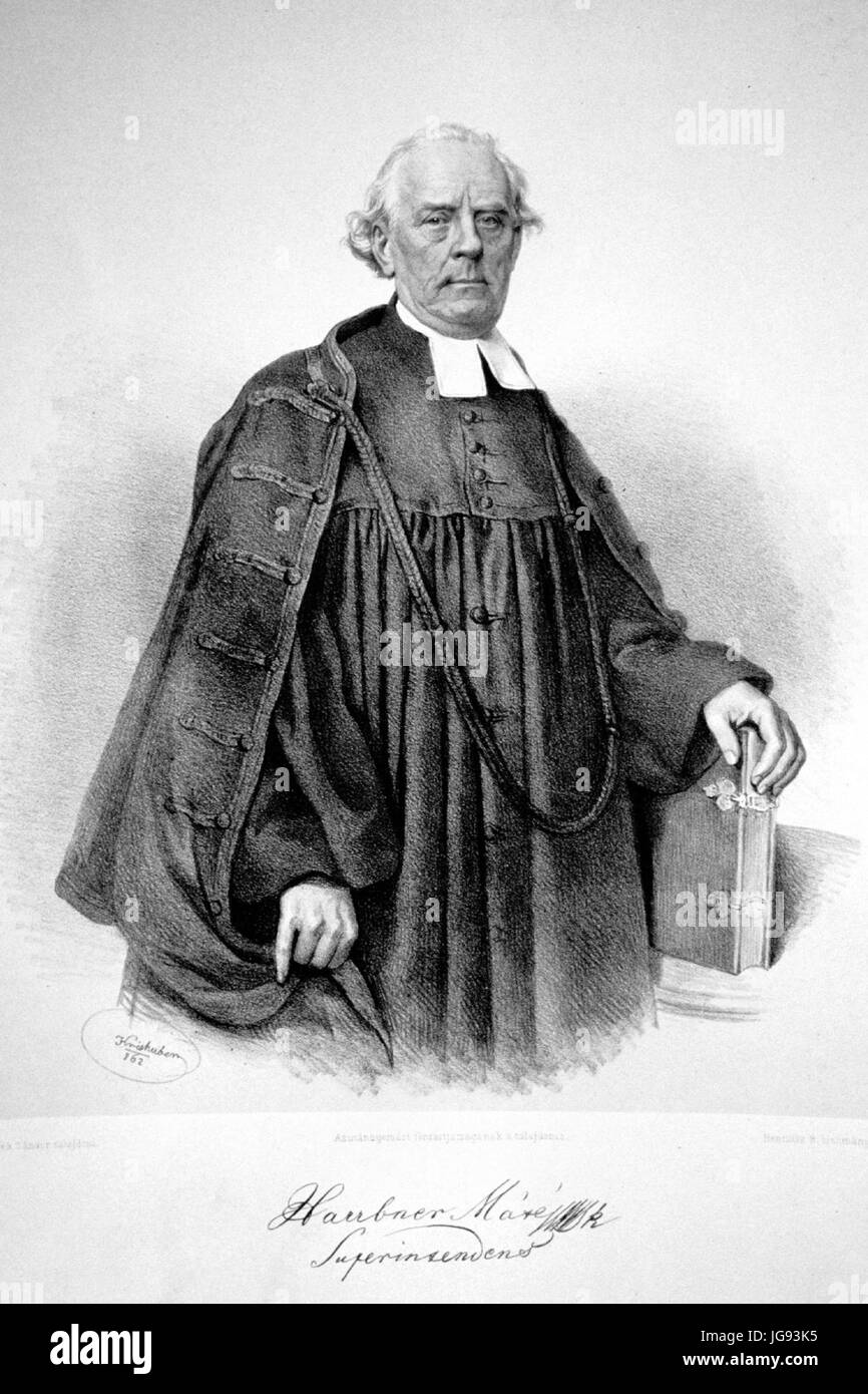 Matthäus Haubner Litho Stock Photo