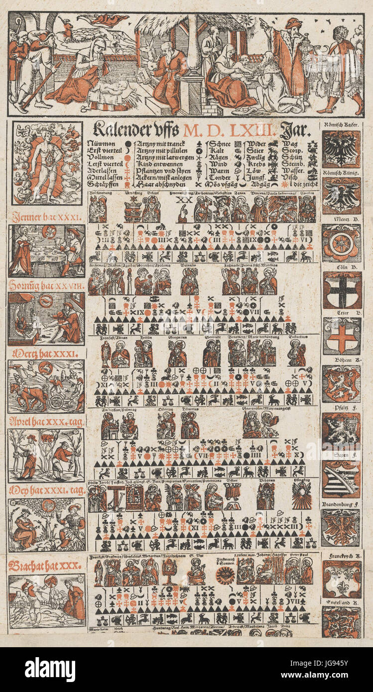 Bauernkalender hi-res stock photography and images - Alamy