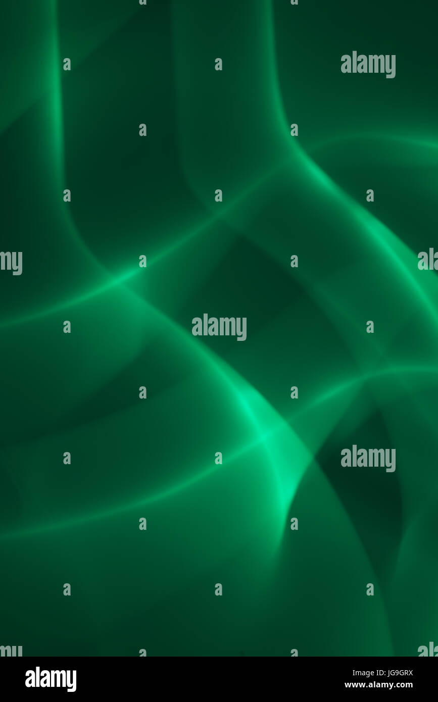Beautiful Abstract green wave background Stock Photo - Alamy