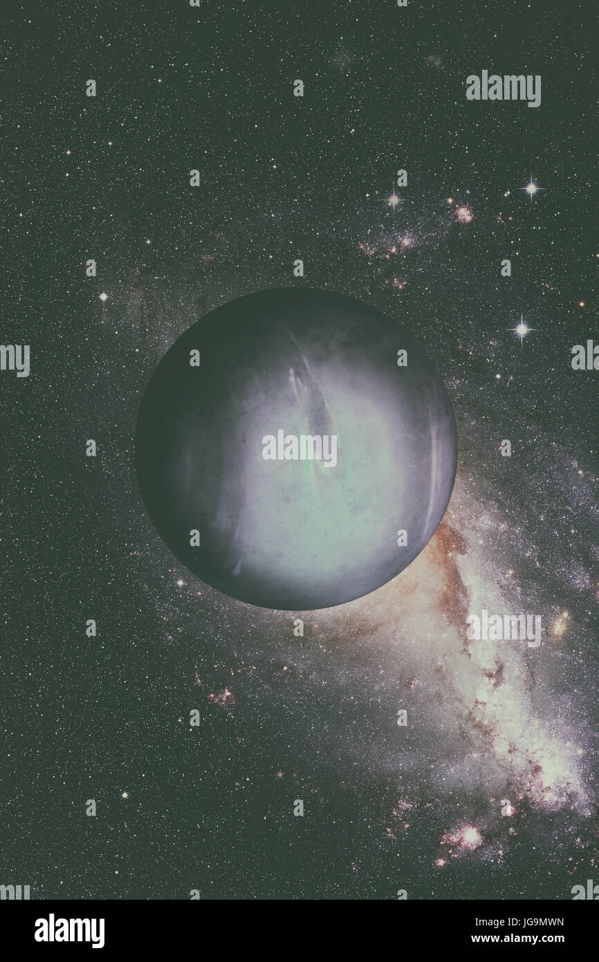 Solar System Neptune. It is the eighth and farthest from the Sun in the Solar System