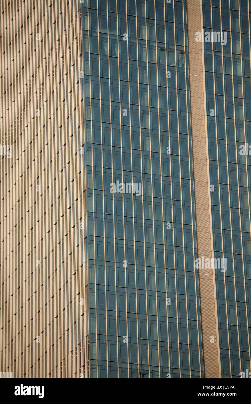 Skycrapers and office buildings; Nanshan district, Shenzhen; Guangdong province; People's republic of China Stock Photo