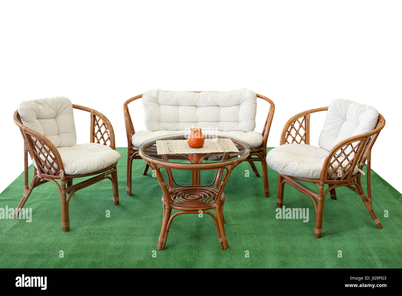 White rattan furniture hires stock photography and images Alamy