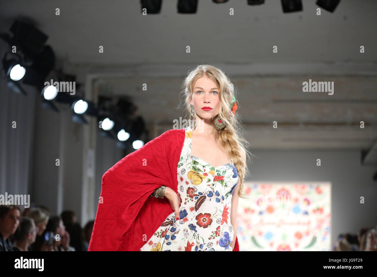 Berlin, Germany. 04th July, 2017. Mercedes-Benz Fashion Week, Berlin ...