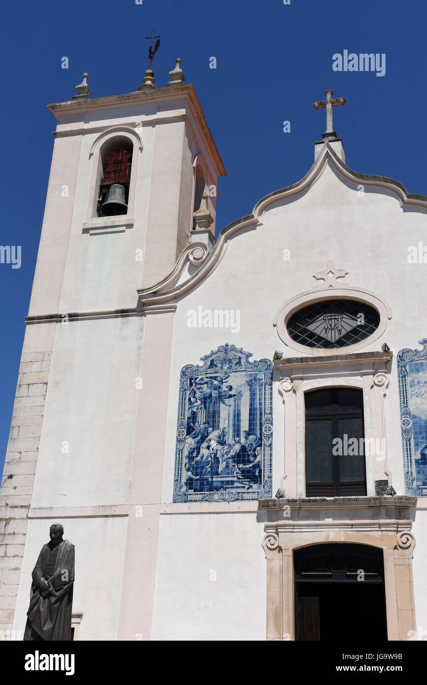 Church of Aveiro, Beiras region; Portugal; Stock Photo