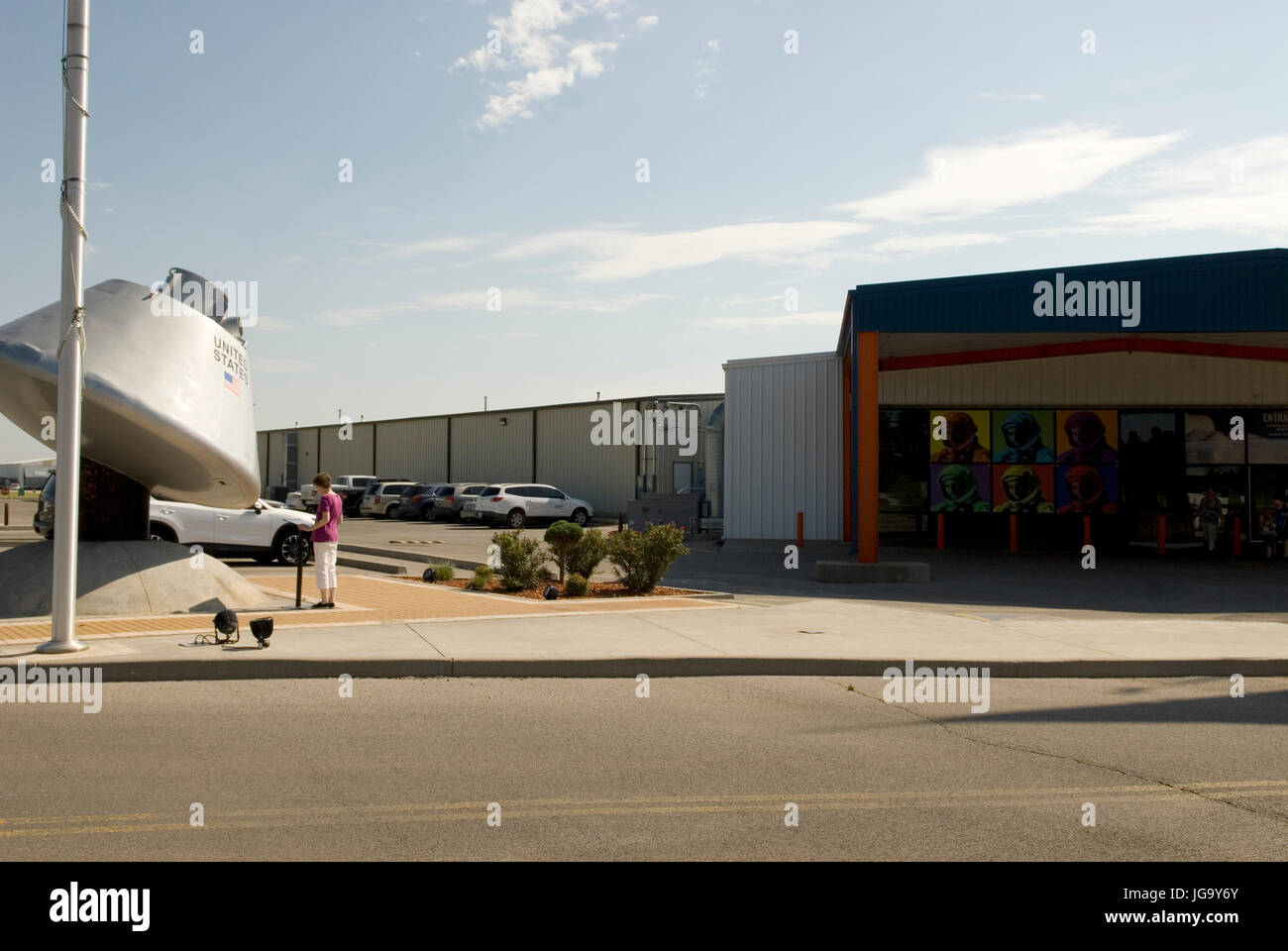 Stafford Air and Space Museum at Weatherford Oklahoma, USA. Stock Photo