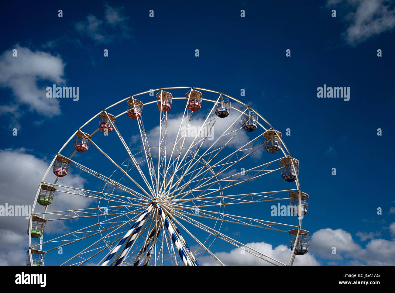 Big Wheel, The Hoppings, Town Moor, Newcastle Upon Tyne Stock Photo Alamy