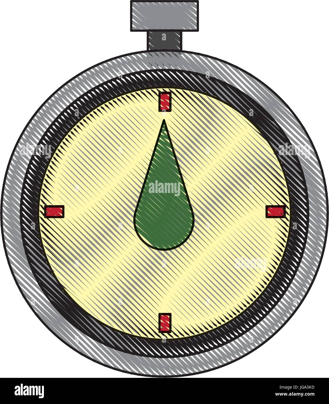 chronometer stop watch time clock Stock Vector Image & Art - Alamy