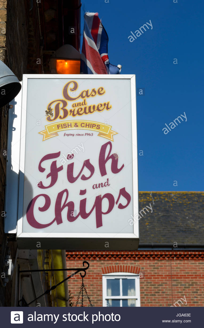 Fish And Chips Advert High Resolution Stock Photography and Images Alamy