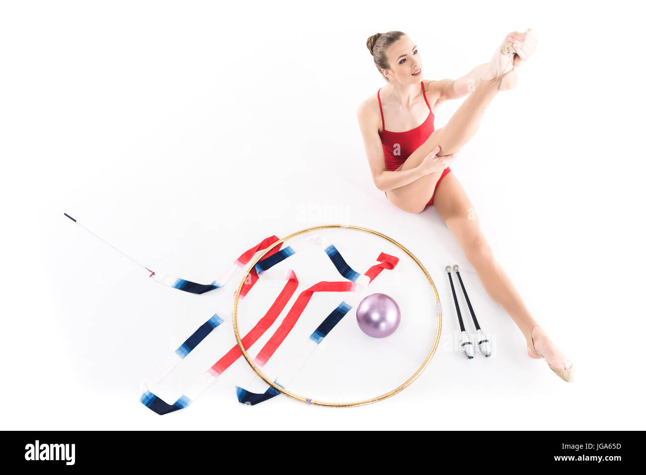 Apparatus gymnastics hires stock photography and images Alamy