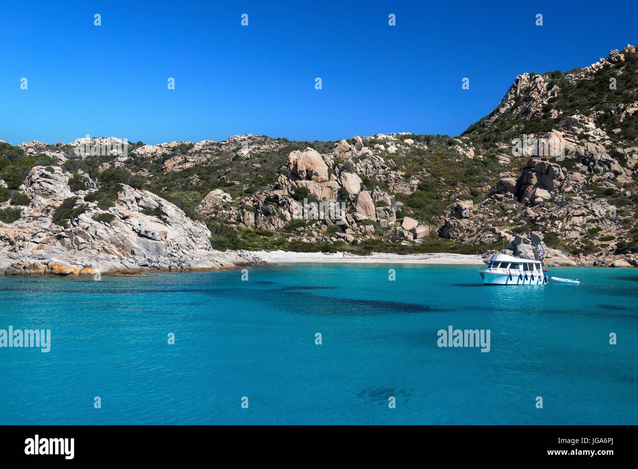 The Maddalena Archipelago a group of islands in the Straits of