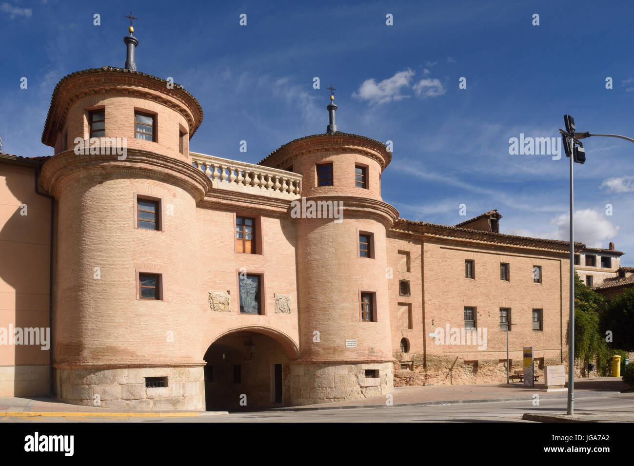 Terrer door, Calatayud. Zaragoza province, Aragon, Spain Stock Photo - Alamy