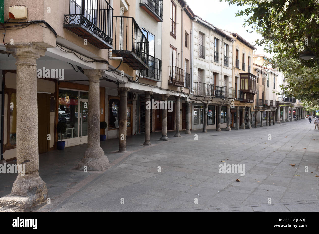 archs of Arevalo, Avila province,CastilaLeon, Spain Stock Photo Alamy