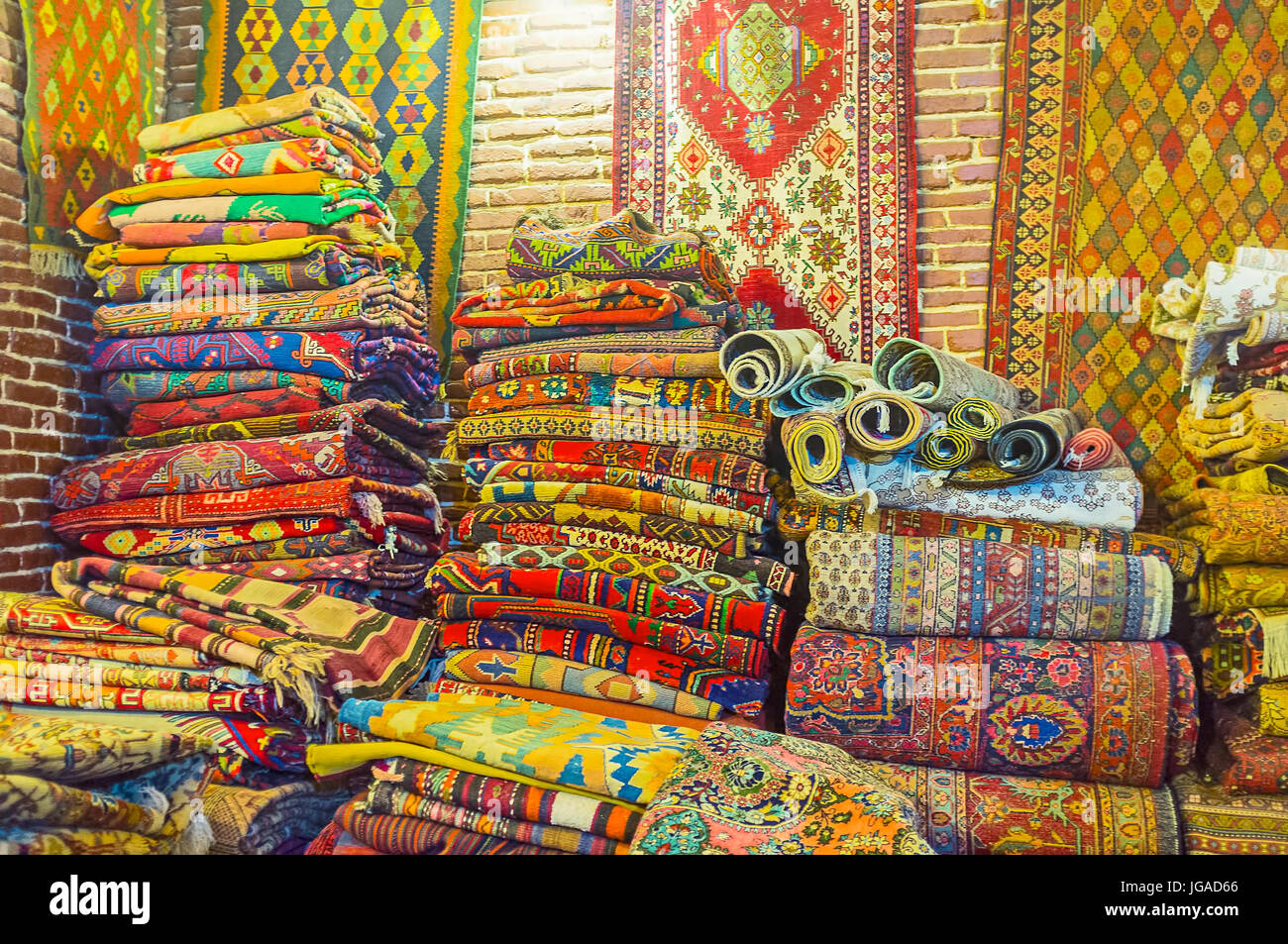 Antique caucasian rug hires stock photography and images Alamy