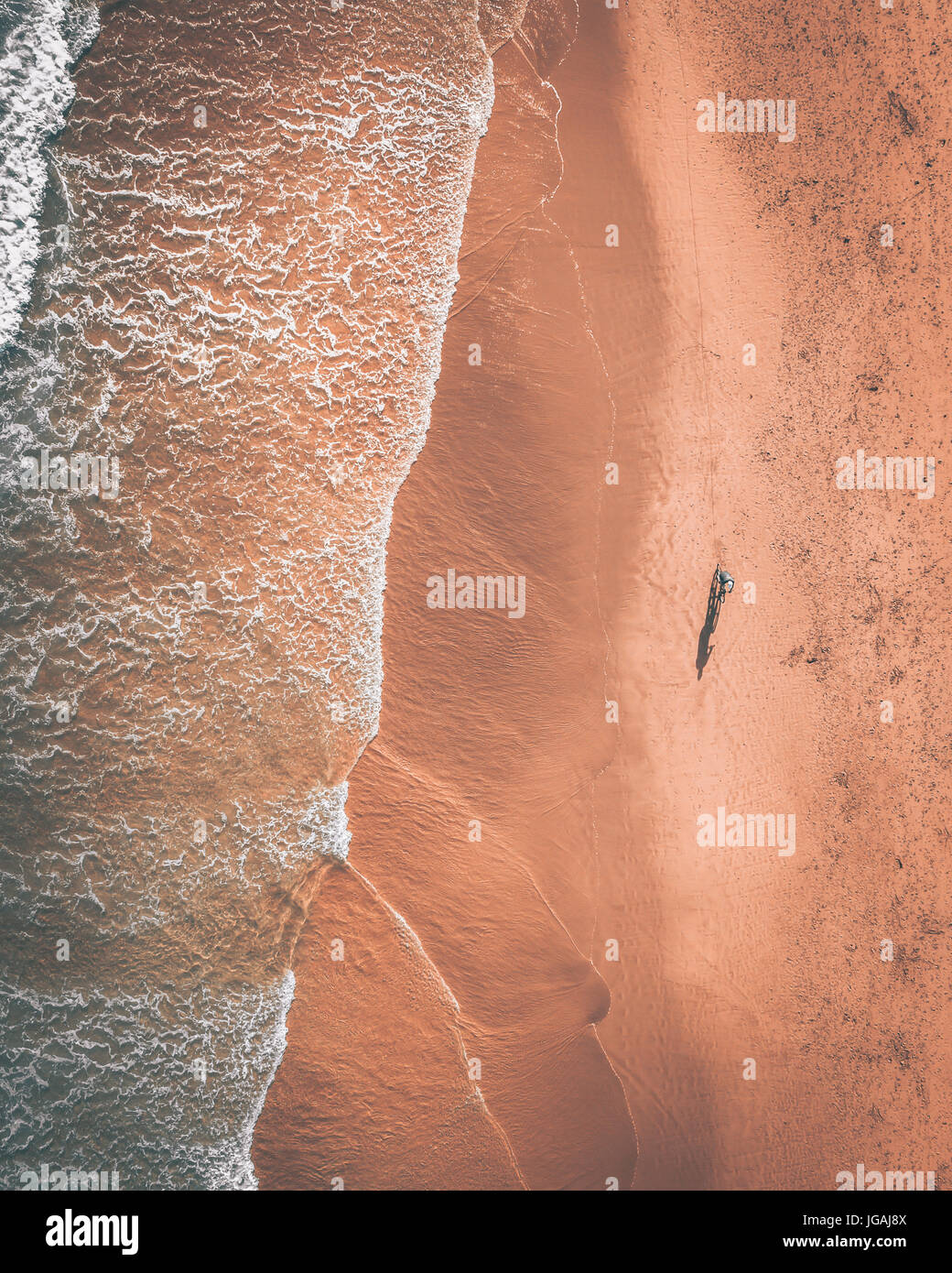 BREATH-TAKING aerial images have revealed a bird’s eye view of life that goes on along beautiful coastlines. As the summer in the UK marches on, stunn Stock Photo