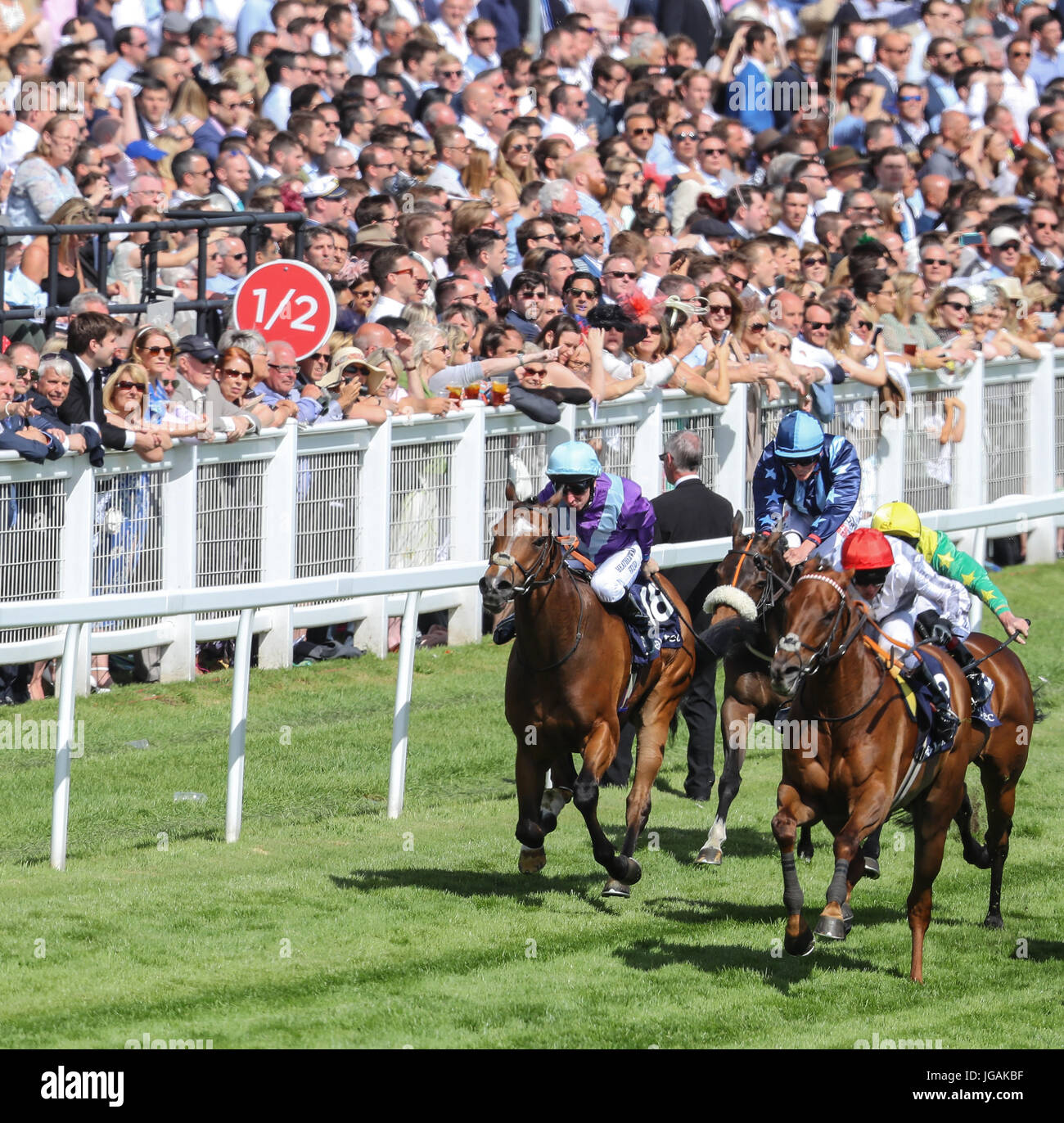 Invested Derby Day 2017 at Epsom Racecourse Featuring: Racing Where ...