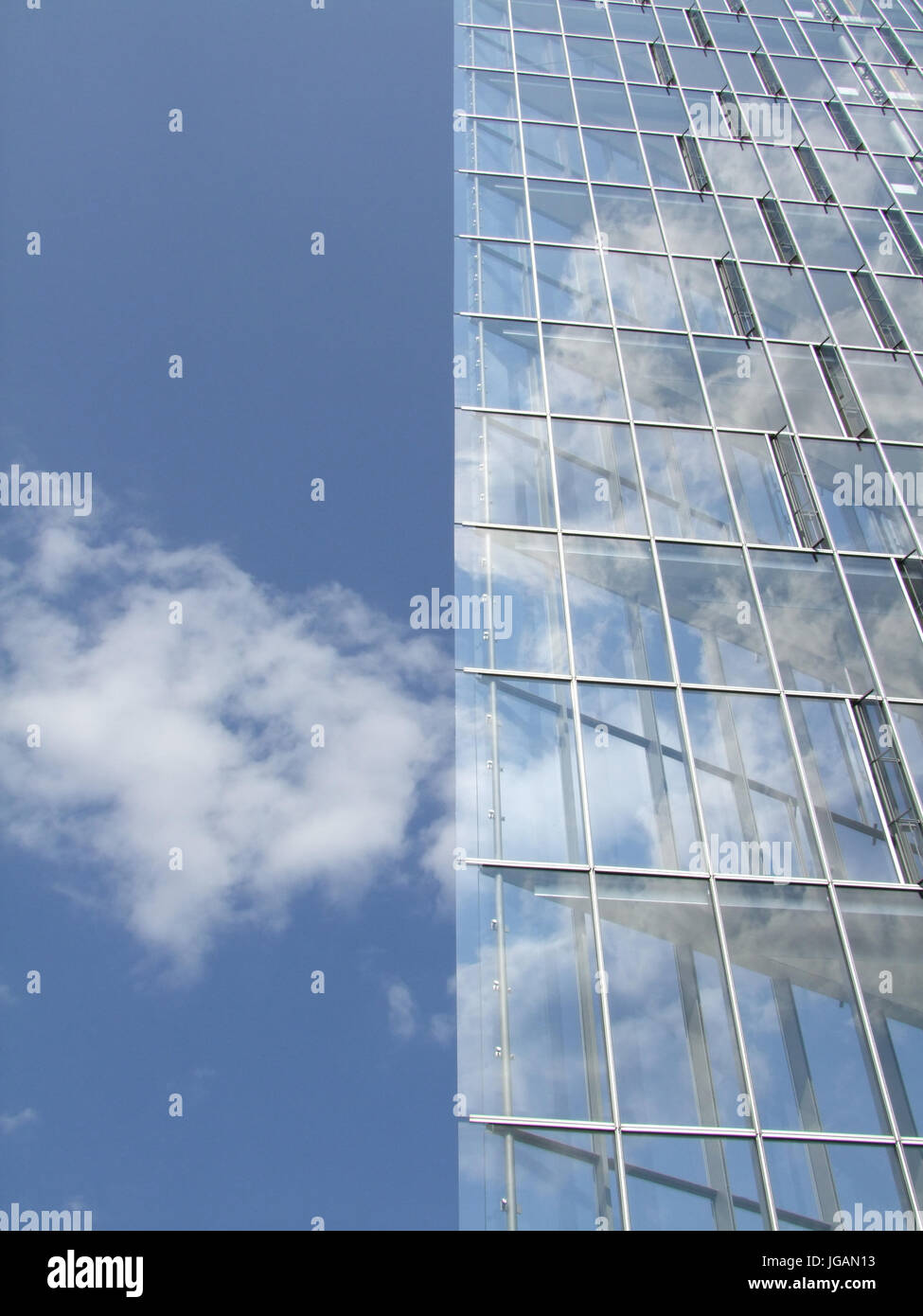 Modern architecture with glass windows Stock Photo - Alamy