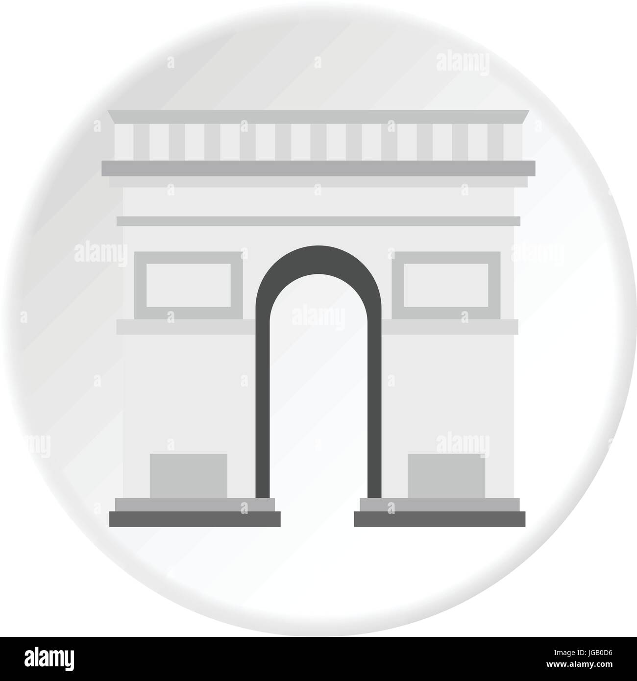 Triumphal Arch icon circle Stock Vector Image & Art - Alamy